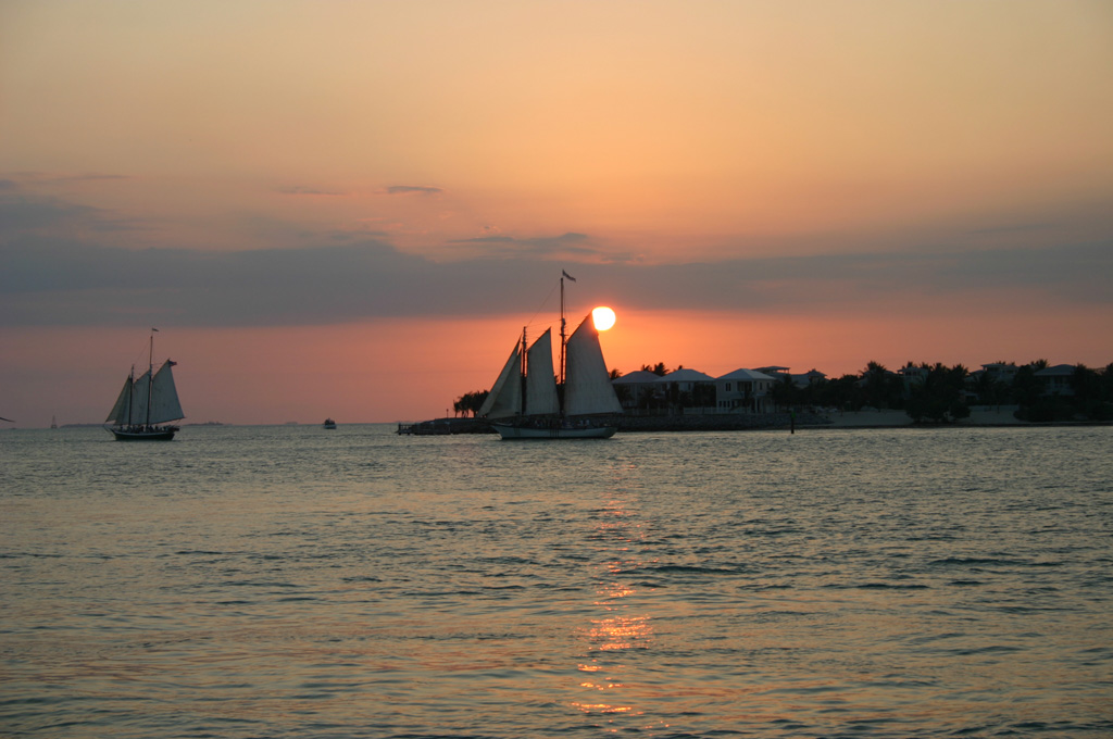 Key West, Florida - Beautiful Sunset
